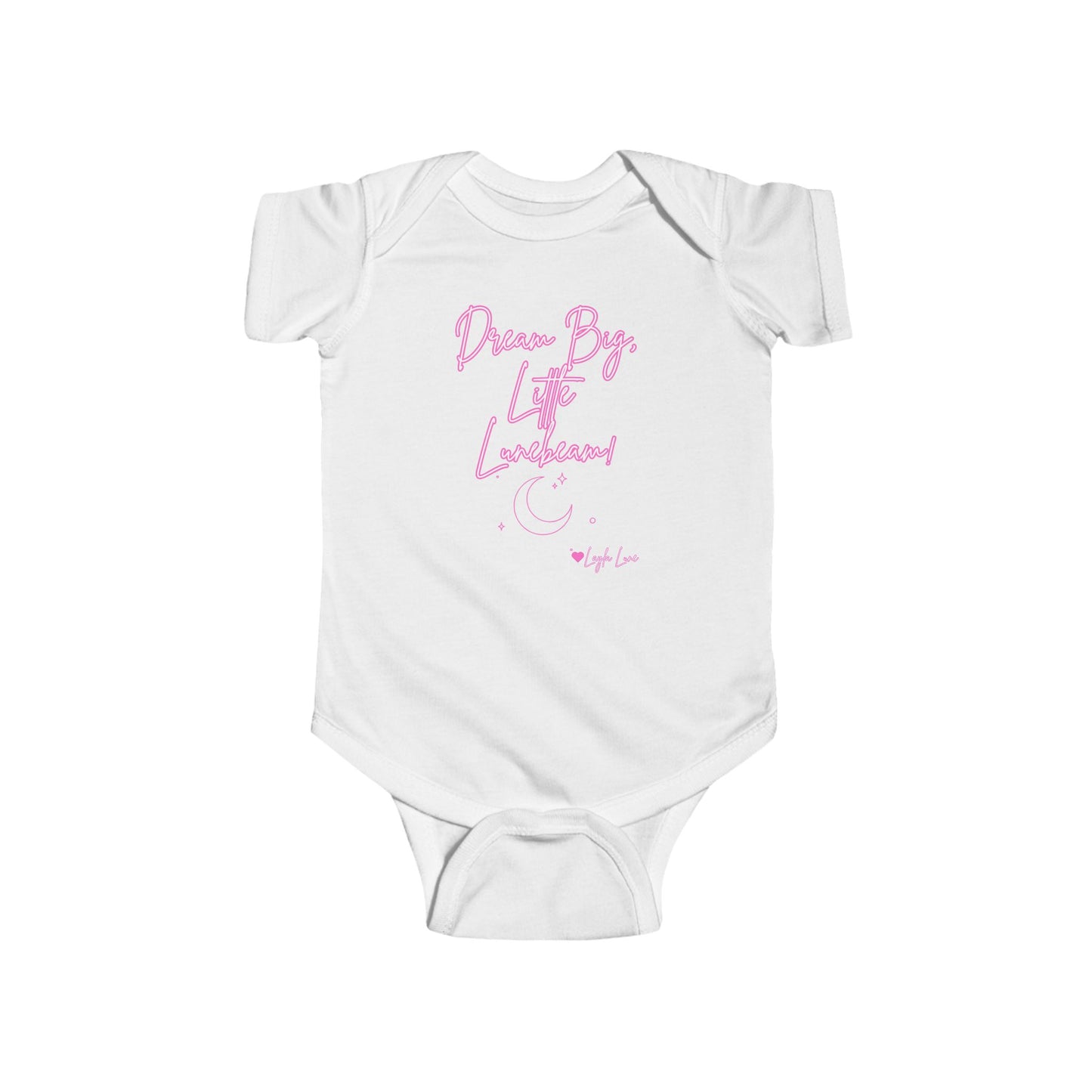 "Dream Big Little Lunebeam" Infant Bodysuit