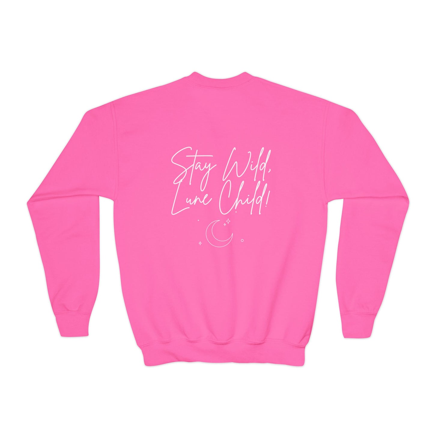 "Stay Wild, Lune Child" - Kids Crewneck